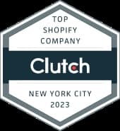 Clutch awarded Mobikasa as a Top Shopify Development Company 2023 in New York City